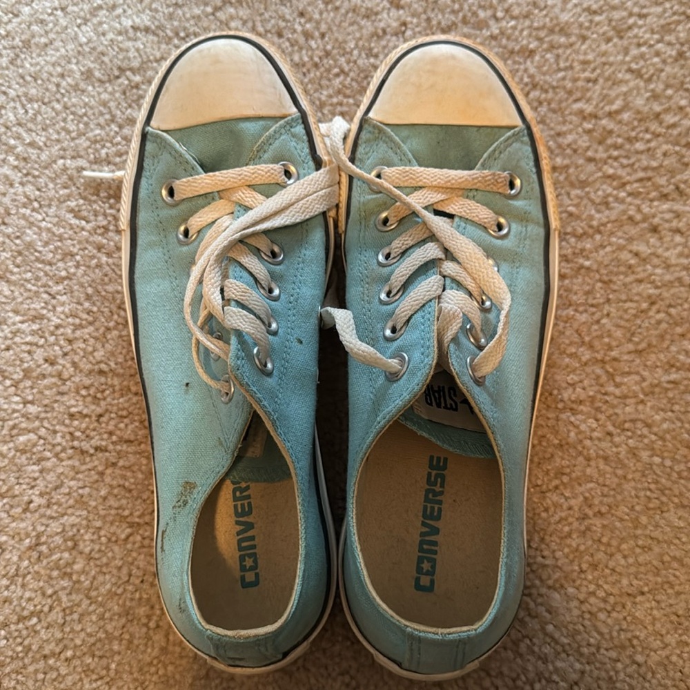 Blue Converse